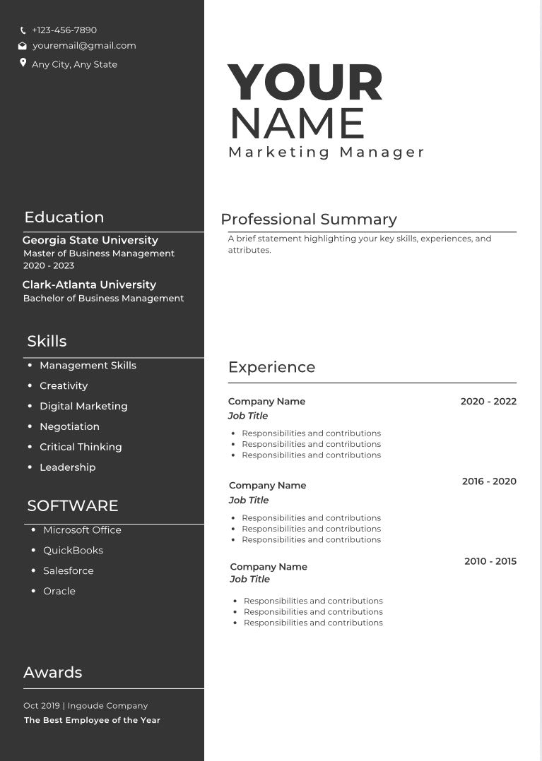 Resume Templates